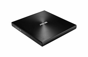 ASUS バスパワー 外付ポータブル DVDドライブ USB Type-C, A 両対応/Win10 (中古品)