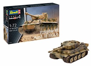 ドイツレベル 1/72 ドイツ軍 6号戦車 タイガー1 プラモデル 03262(中古品)