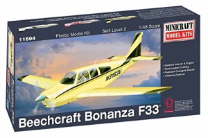 ミニクラフト 1/48 ビーチクラフト ボナンザ F-33 プラモデル MC11694(中古品)