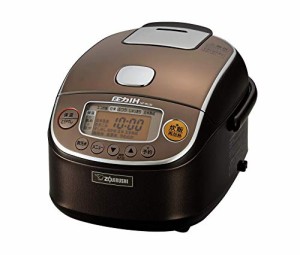 象印 圧力IH炊飯ジャー（3合炊き） ブラウンZOJIRUSHI 極め炊き NP-RL05-TA(中古品)