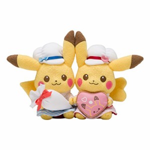 ポケモンセンターオリジナル ぬいぐるみ Pikachu's Sweet Treats ペアピカ (中古品)