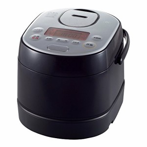 アイリスオーヤマ 炊飯器 IH式 3合 分離式 銘柄炊き分け機能付き RC-SA30-B(中古品)