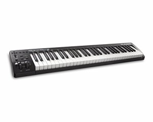 M-Audio USB MIDIキーボード 61鍵 ピアノ音源ソフト Keystation61 III(中古品)