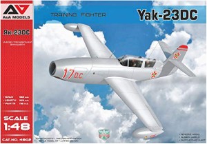 A&Aモデルズ 1/48 Yak-23DC ルーマニア空軍 練習戦闘機 プラモデル MDVAAM4(中古品)