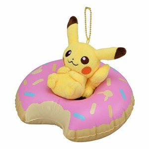 ポケモンセンターオリジナル マスコット ドーナッツ浮き輪のピカチュウ(中古品)