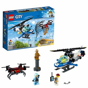 レゴ(LEGO) シティ ポリスヘリコプターのドローンチェイス 60207 ブロック (中古品)