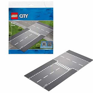 レゴ(LEGO) シティ ロードプレート 直線道路とT字路 60236 おもちゃ 車(中古品)