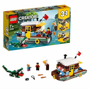 レゴ(LEGO) クリエイター リバーサイド・ハウスボート 31093(中古品)