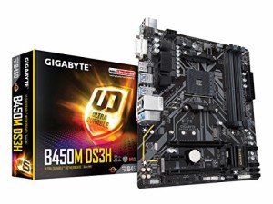 GIGABYTE ギガバイト B450M DS3H Micro-ATX マザーボード [AMD B450チップ (中古品)