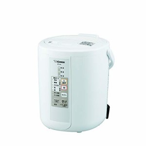 象印 スチーム式加湿器 加湿量350mL/h ホワイト ZOJIRUSHI EE-RN35-WA(中古品)