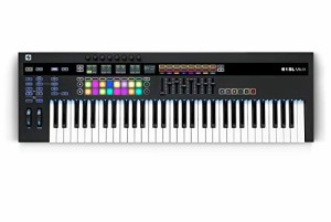 novation 61SL MkIII 8トラックシーケンサー搭載 MIDIキーボード 61鍵盤仕 (中古品)