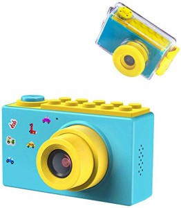BlueFire 子供用カメラ デジタルカメラ 水中カメラ 10メートル防水機能付き(中古品)