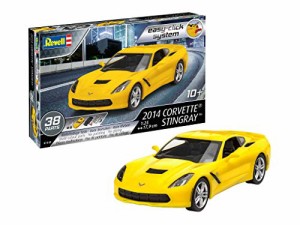 ドイツレベル 1/25 2014年 コルベット スティングレイ プラモデル 07449(中古品)