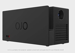 ニンテンドースイッチ用プロジェクター『OJO Projector + 専用キャリーケー(中古品)