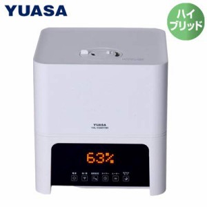 YUASA(ユアサ):ハイブリット加湿器（ヒーター+超音波）（ホワイト) YHL-H30(中古品)