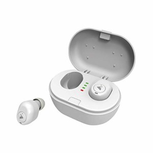 BTW-A8000WHALPEX Bluetoothイヤホン Qi充電対応完全ワイヤレスイヤホン 音(中古品)