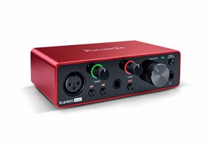 Focusrite Scarlett Solo 3rd Gen オーディオインターフェイス(中古品)