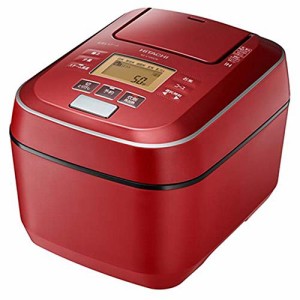 日立 圧力スチームIHジャー炊飯器（5.5合炊き） メタリックレッドHITACHI  (中古品)