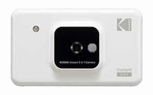 KODAK インスタントカメラプリンター C210 ホワイト 1000万画素 Bluetooth (中古品)