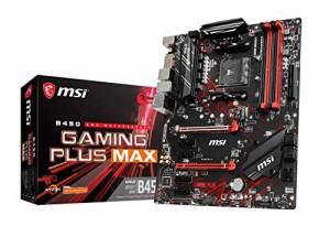 MSI B450 GAMING PLUS MAX ATX マザーボード MB4821(中古品)