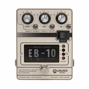 WALRUS AUDIO EB-10 Cream コンパクトエフェクター／プリアンプ／ＥＱ／ブ (中古品)