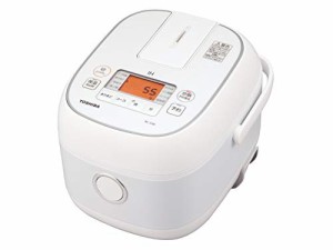 東芝 IHジャー炊飯器（3合炊き） ホワイトTOSHIBA RC-5XN-W(中古品)