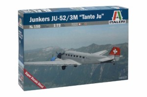 タミヤ イタレリ 150 1/72 ユンカース JU52 プラモデル(未使用品)