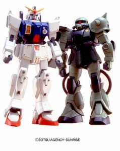 HG 1/144 RX-79 ガンダム VS MS-06J ザクII (機動戦士ガンダム 第08MS小隊)(未使用品)