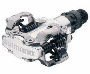 SHIMANO(シマノ) 両面SPDペダル PD-M520 シルバー EPDM520S(未使用品)