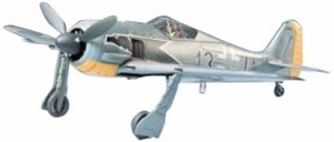 タミヤ 1/48 傑作機シリーズ No.37 ドイツ空軍 フォッケウルフ Fw190 A-3  (未使用品)