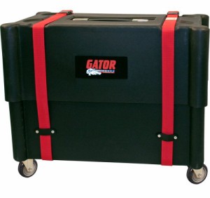 Gator Cases成形プラスチック2?x 12?Combo Amp Transporterとスタンド(未使用品)