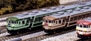 KATO 165系ムーンライト緑 3両セット 10-448 【鉄道模型・Nゲージ】(未使用品)
