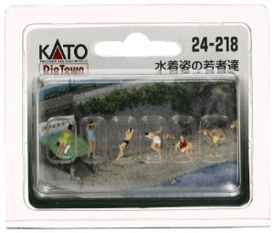 KATO Nゲージ 水着姿の若者たち 24-218 ジオラマ用品(未使用品)