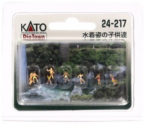 KATO Nゲージ 水着姿の子供たち 24-217 ジオラマ用品(未使用品)