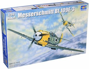 トランペッター 1/32 メッサーシュミット Bf109E-3 プラモデル(未使用品)