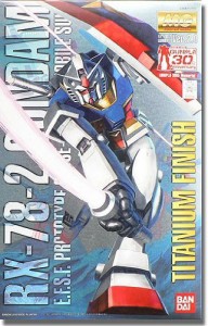 MG 1/100 RX-78-2 ガンダム Ver.2.0 チタニウムフィニッシュ (機動戦士ガン(未使用品)