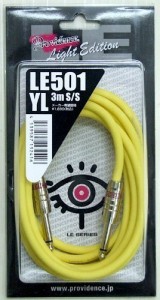 Providence LE501 3m SS YELLOW ギターケーブル(未使用品)