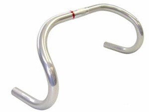 NITTO(日東) ドロップハンドル B123AA B123AA-38 φ25.4 380 シルバー(未使用品)