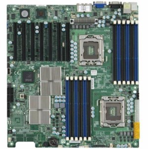 Supermicro デュアルLGA1366 Xeonプロセッサ/インテル5520 / DDR3 / V＆2Gb(未使用品)