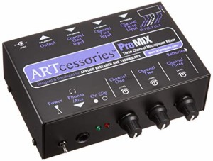 ART エー・アール・ティー 3CHミキサー Pro Mix (未使用品)