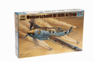 トランペッター 1/32 ビックスケールエアクラフトシリーズ ドイツ軍 メッサ(未使用品)