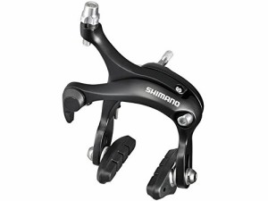 SHIMANO(シマノ) BR-R451 フロント用 キャリパーブレーキ ブラック EBRR451(未使用品)