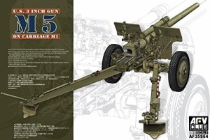 AFVクラブ 1/35 M5 3インチ砲 M1 砲架型 プラモデル(未使用品)