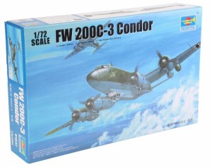 トランペッター 1/72 ドイツ軍 Fw200C-3 コンドル プラモデル(未使用品)