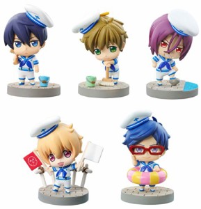 ぷちきゃらランド Free! ぷちっとマリンスタイル編 (BOX) 約55mm PVC製 塗 (未使用品)