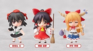 ねんどろいどぷち 東方プロジェクトセット 第一章 博麗霊夢・伊吹萃香・射 (未使用品)