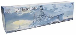 トランペッター 1/350 アメリカ海軍戦艦 BB-35 テキサス プラモデル(未使用品)