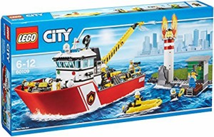 レゴ (LEGO) シティ 消防ボート 60109(未使用品)