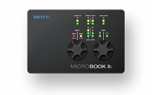 MOTU MicroBook IIc 4イン6アウト iOS対応 USBオーディオインターフェイス(未使用品)