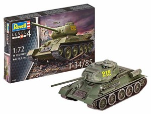 ドイツレベル 1/72 T34/85 プラモデル(未使用品)